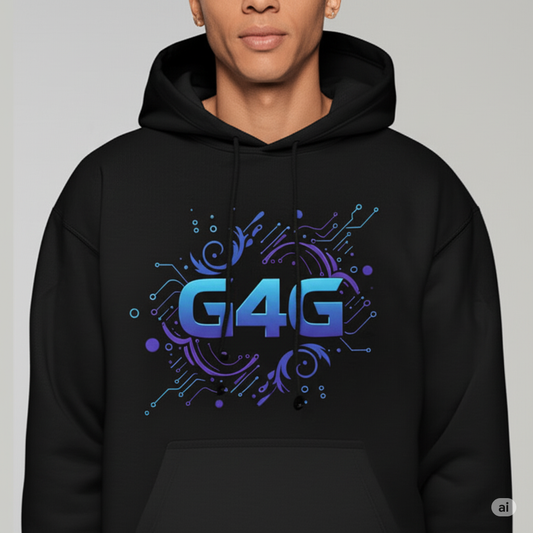 Gamers U Black Hoodie