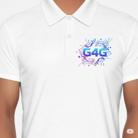 Gamers U White Collar Shirt
